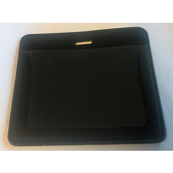Bilde av Card holder leather 106x75 mm Cardholder / carrying case soft clear front (horizontal / landscape). 60270124vud (DE,SE,NO,FI,RO,PL)